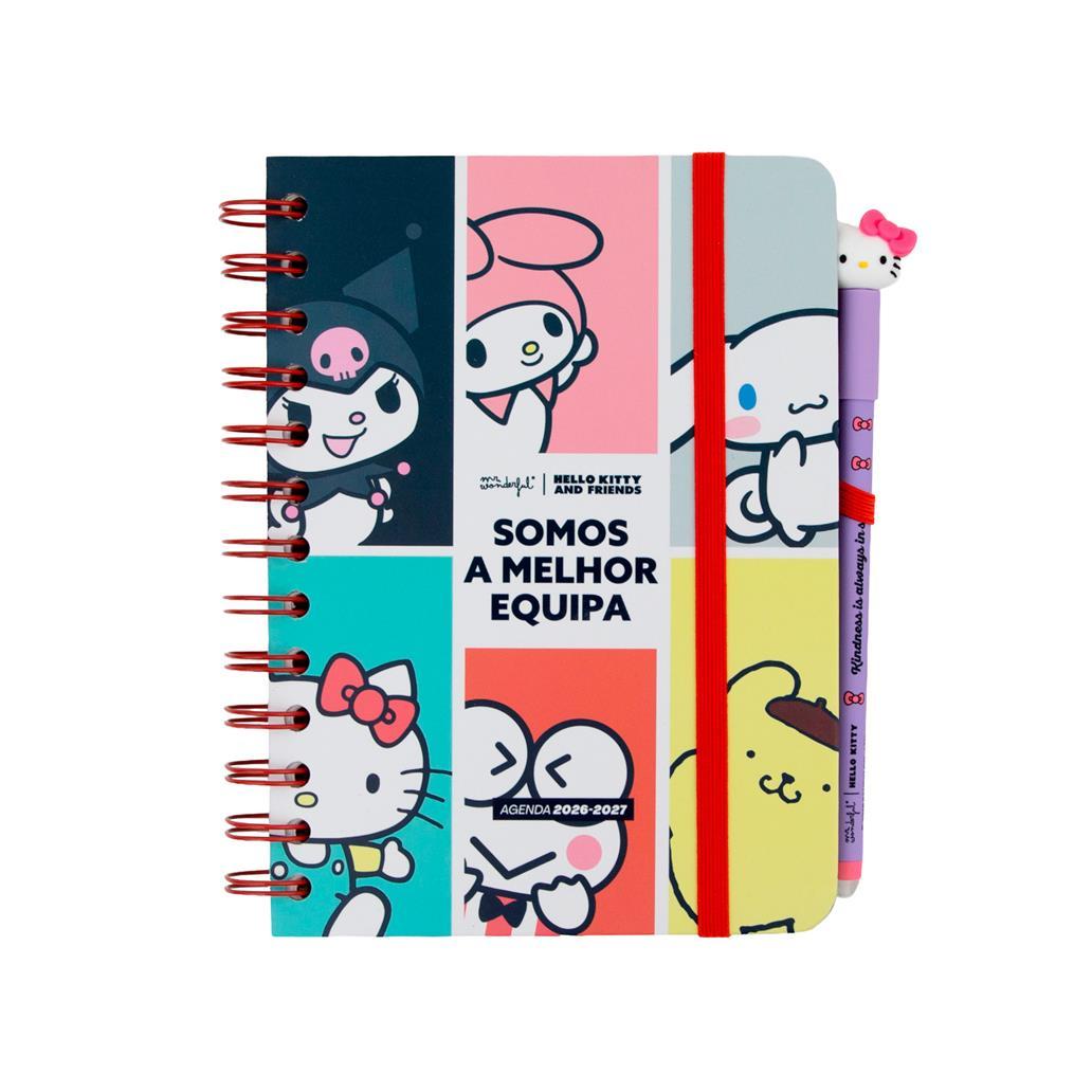Agenda 26-27 Semana Pequena Hello Kitty