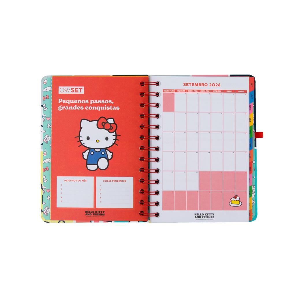 Agenda 26-27 Semana Pequena Hello Kitty