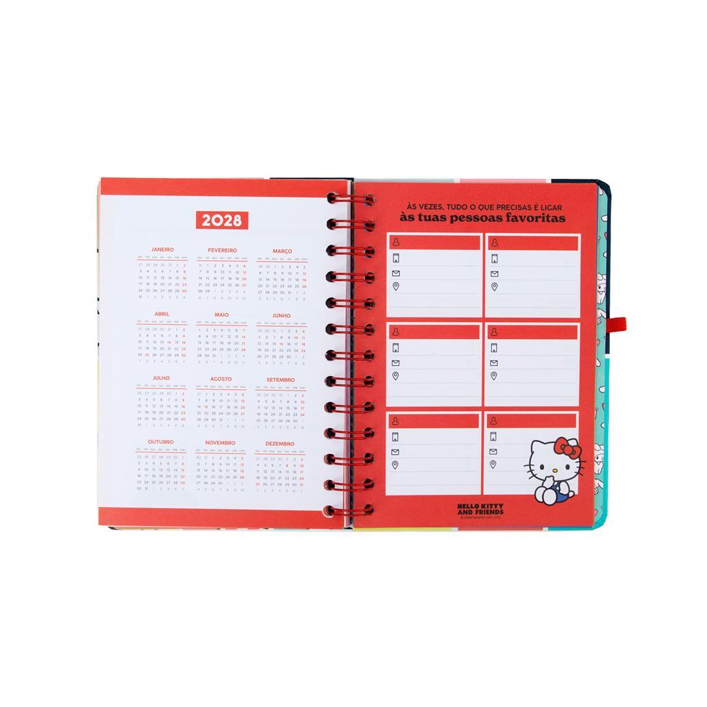 Agenda 26-27 Semana Pequena Hello Kitty