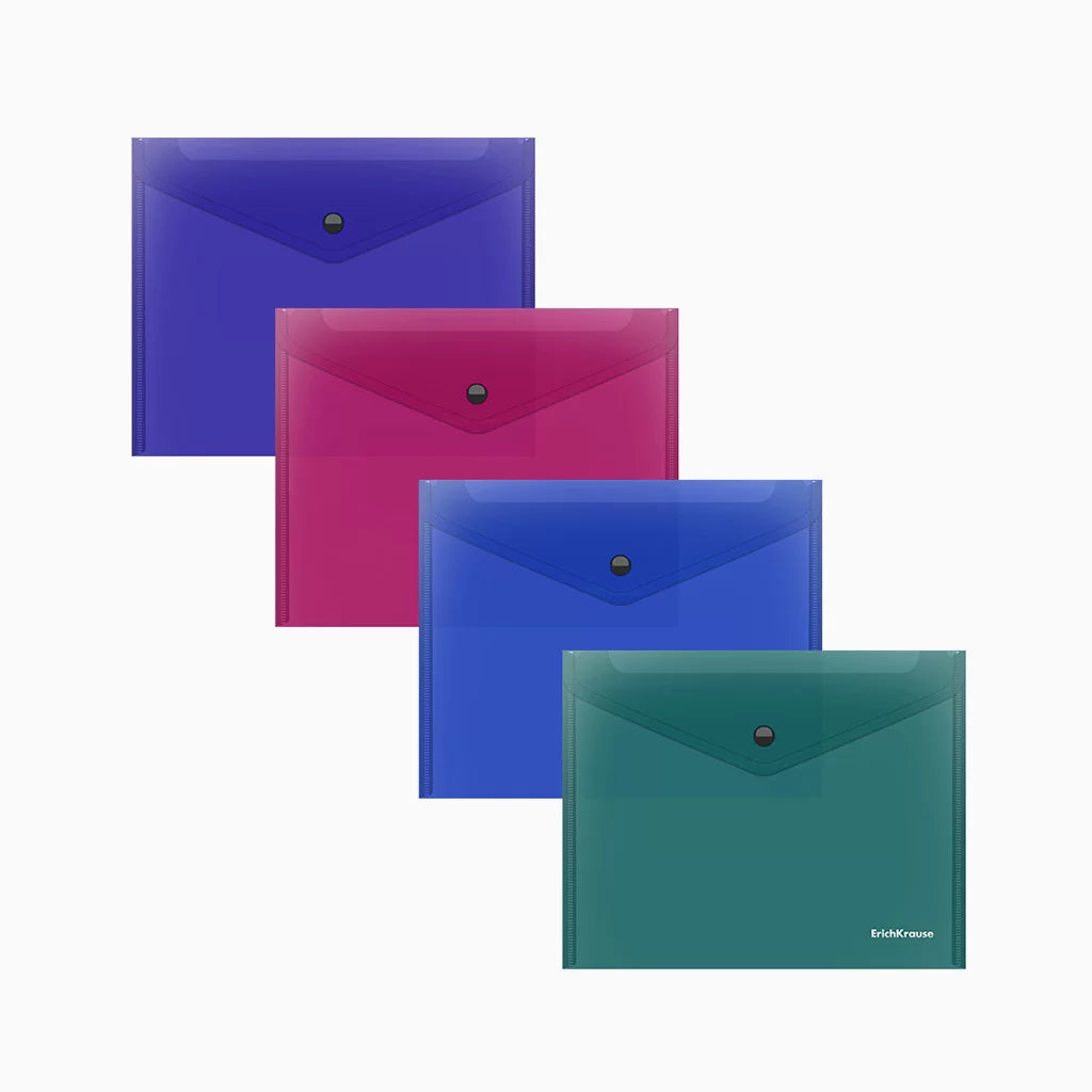 Carpeta PP A4 Glossy con broche