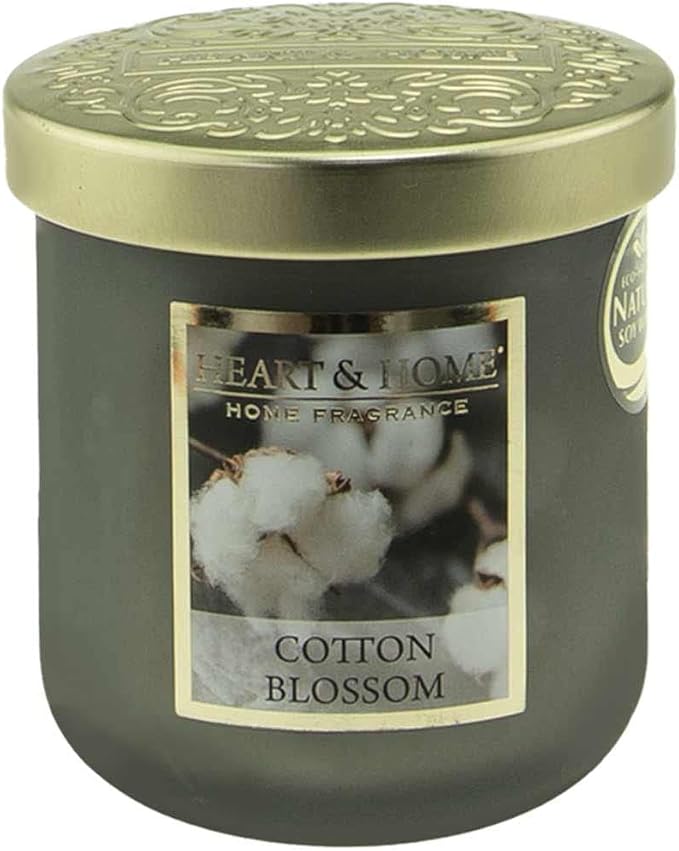 Vela 110g Flor de Algodão | Heart & Home