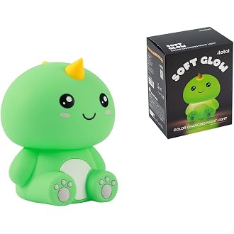 Luz Noturna LED em Silicone Dinossauro | iTotal