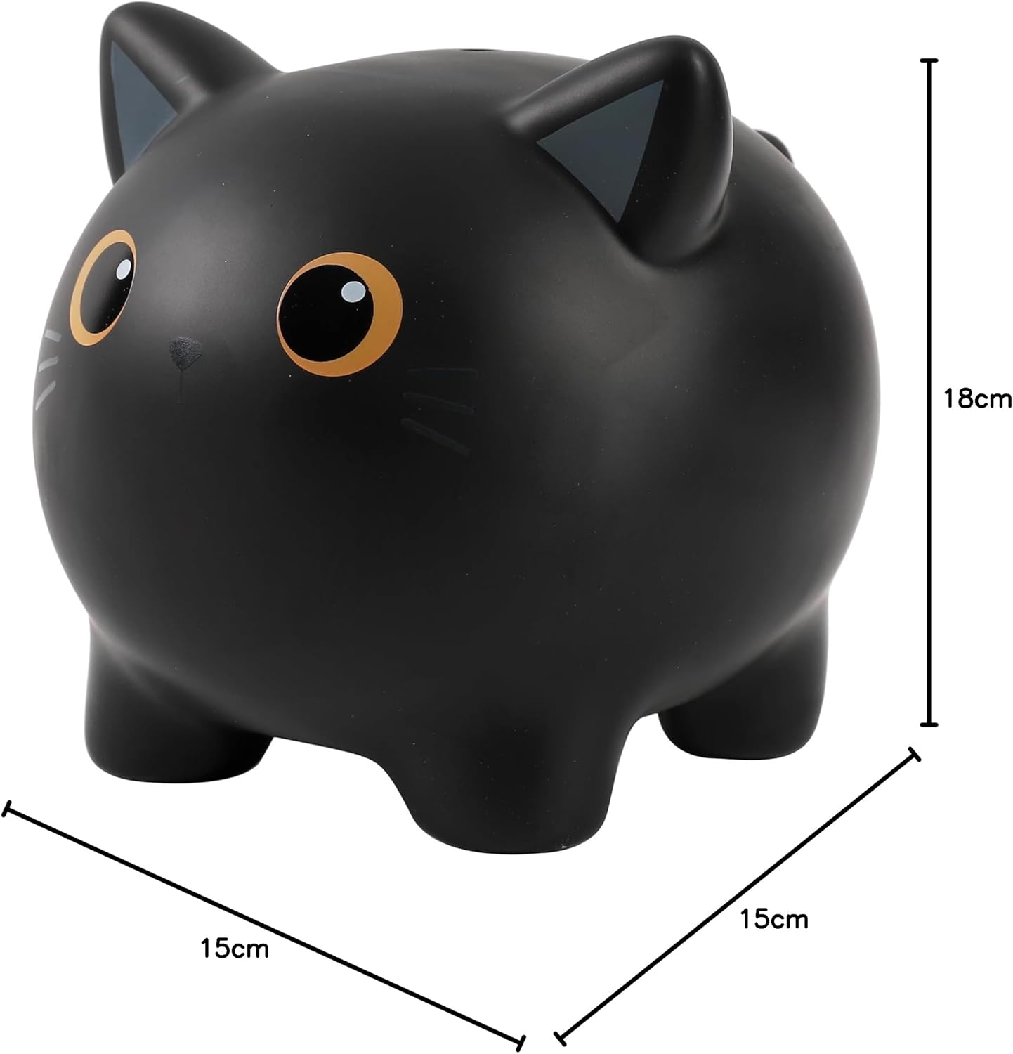 iTotal Hucha Gato Negro