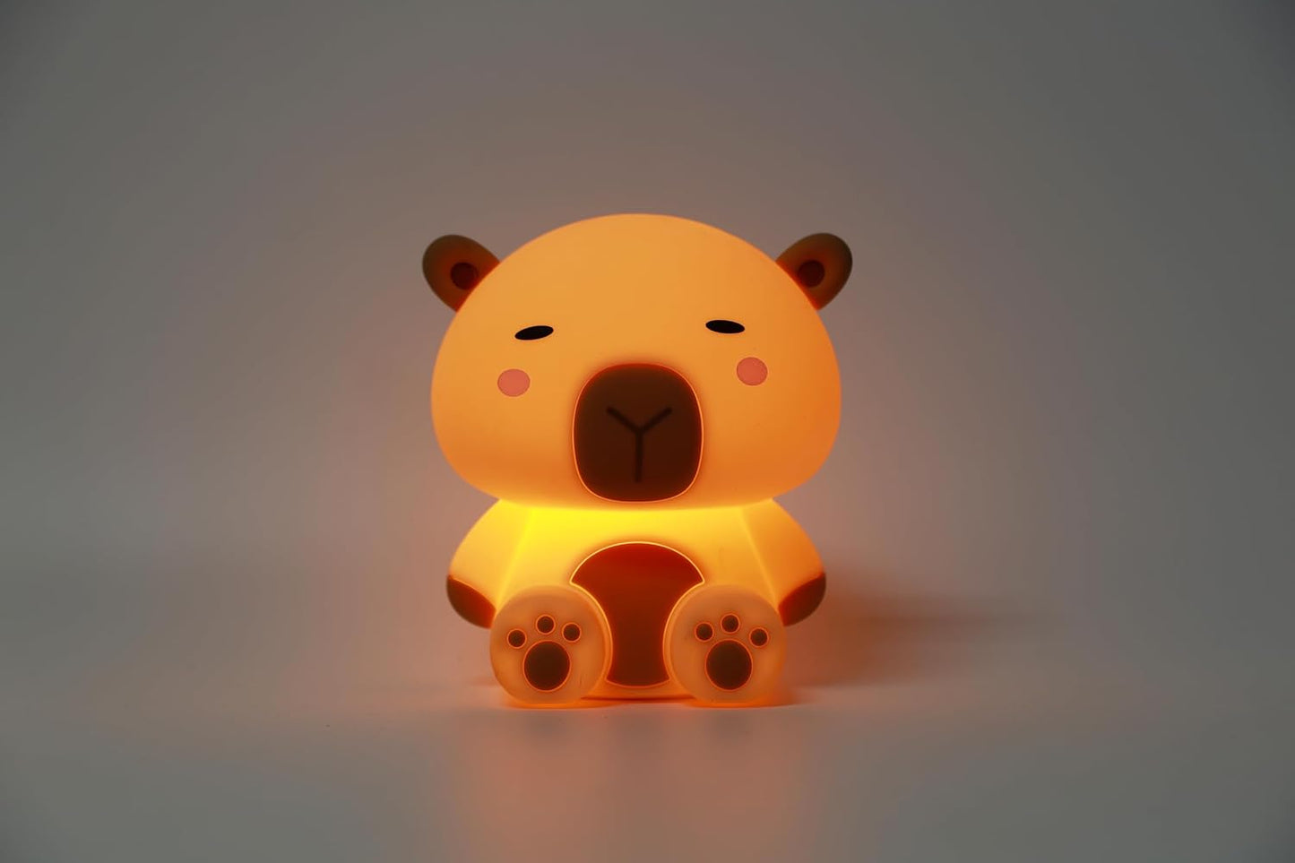 Luz Noturna Silicone LED Capivara | iTotal