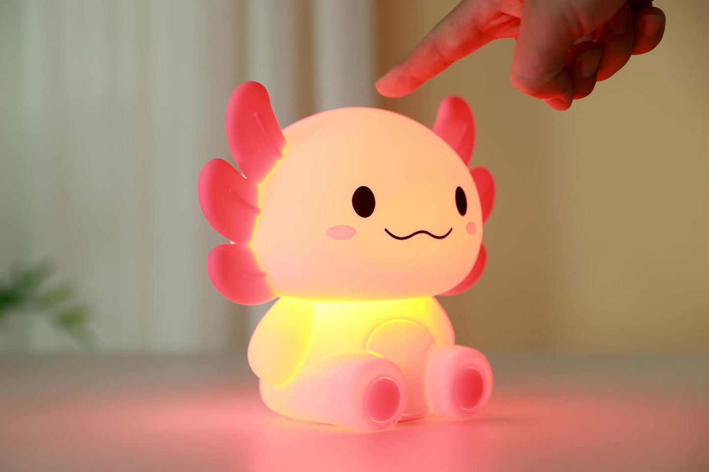 Luz Noturna Silicone LED Axolotl | iTotal