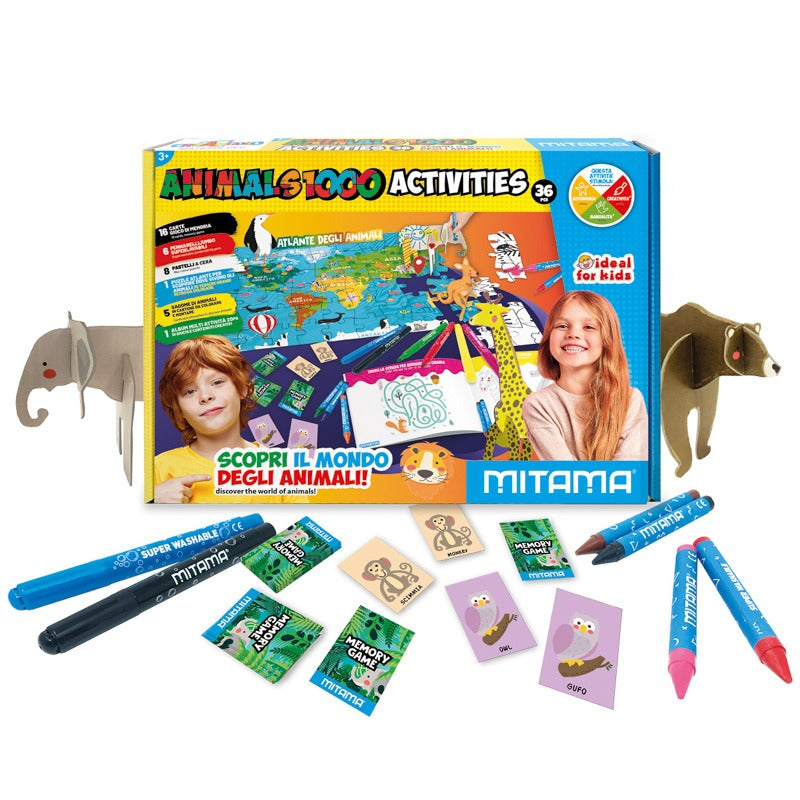 Conjunto 1000 Atividades Animais | Mitama