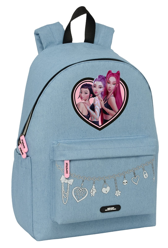 Mochila K-POP Demon Hunters Azul Safta