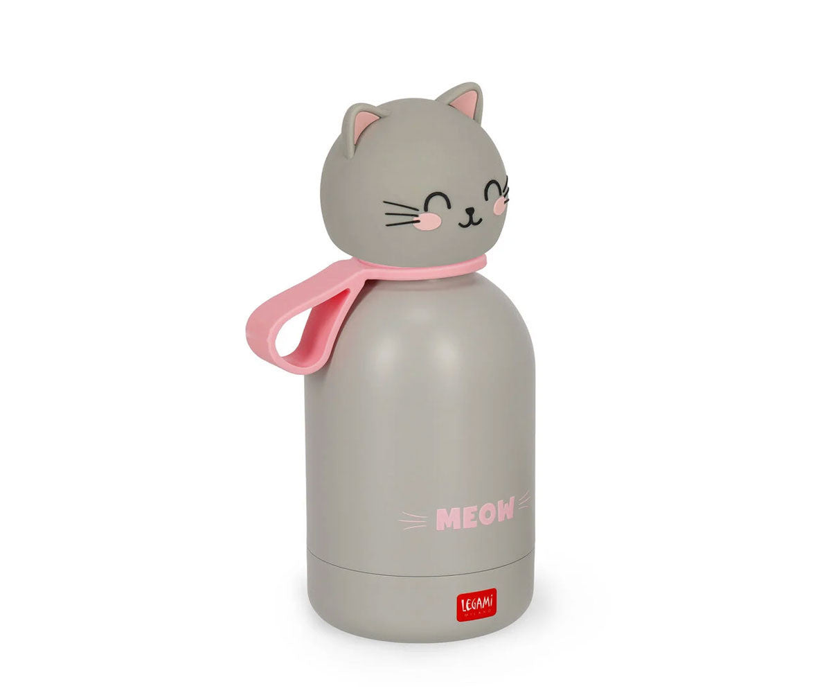 Garrafa Térmica Kitty Gato | Legami