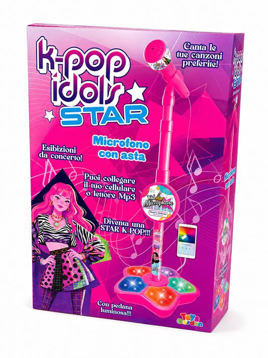 K-POP Idols Star Microfone