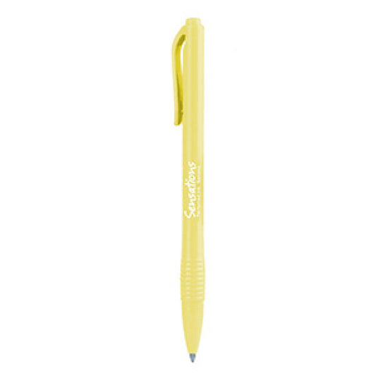 Stylo-bille NewPen Clic Sensations parfumé jaune