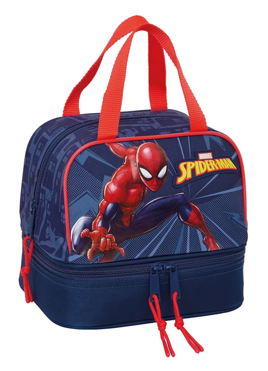 Lancheira Dupla Térmica Spider-Man | Safta