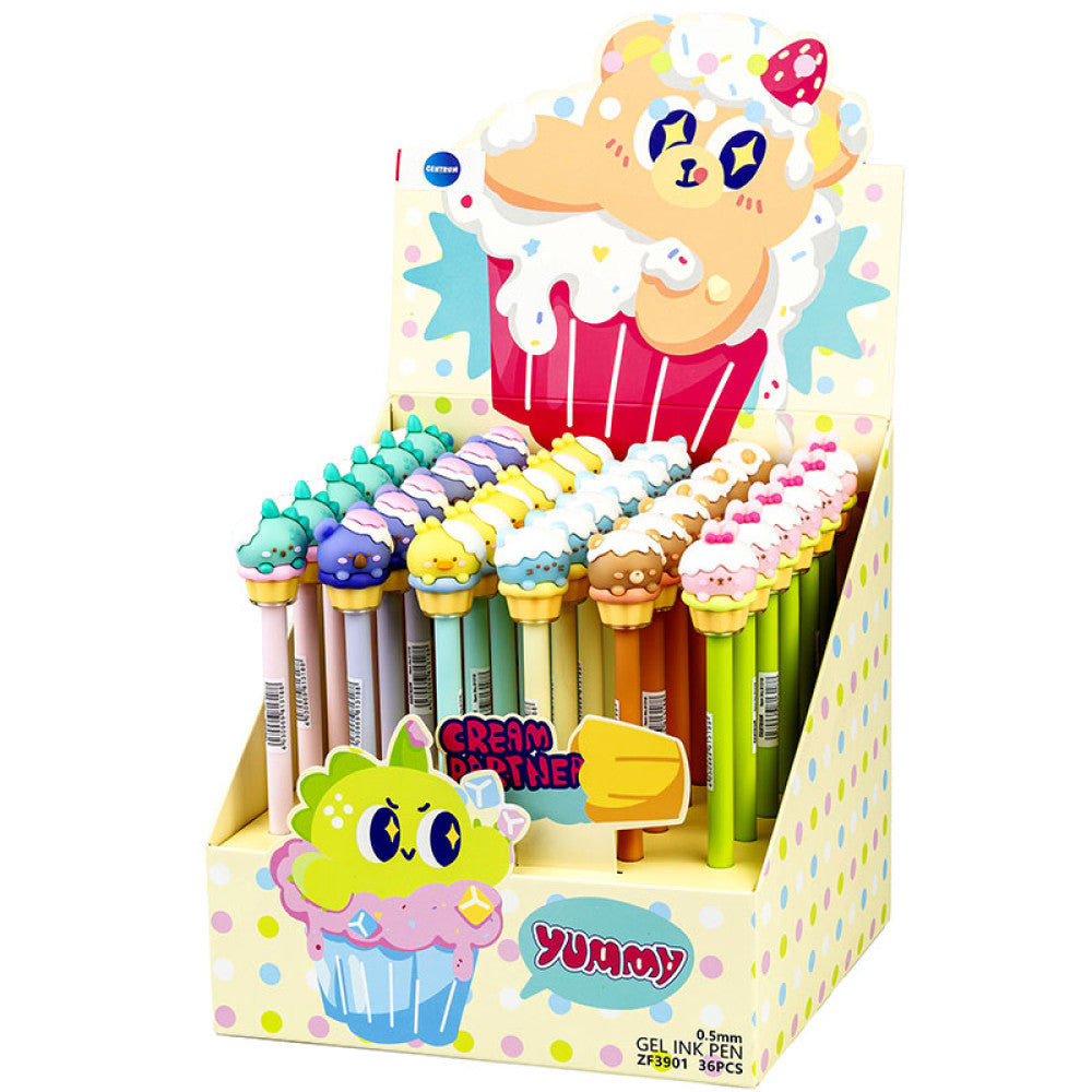 Esferográfica Cupcake Azul | Centrum