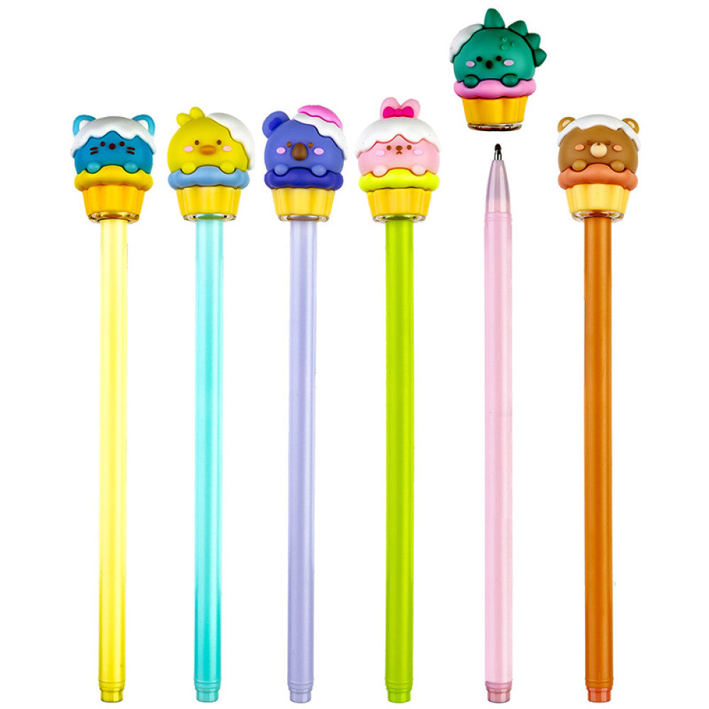 Esferográfica Cupcake Azul | Centrum