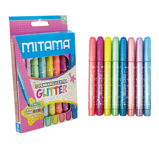 Marqueurs Jumbo Glitter Mitama