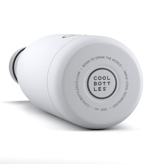 Cool Bottles Bouteille Isotherme Cool Bottles Mono White 500ml