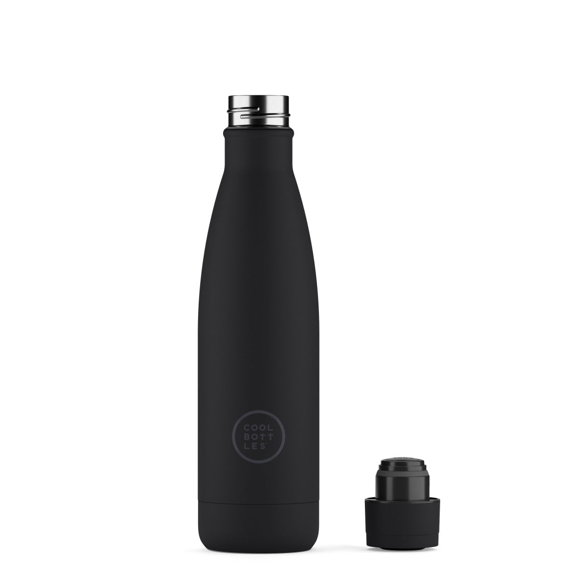 Botella térmica Cool Bottles Mono Black 500ml