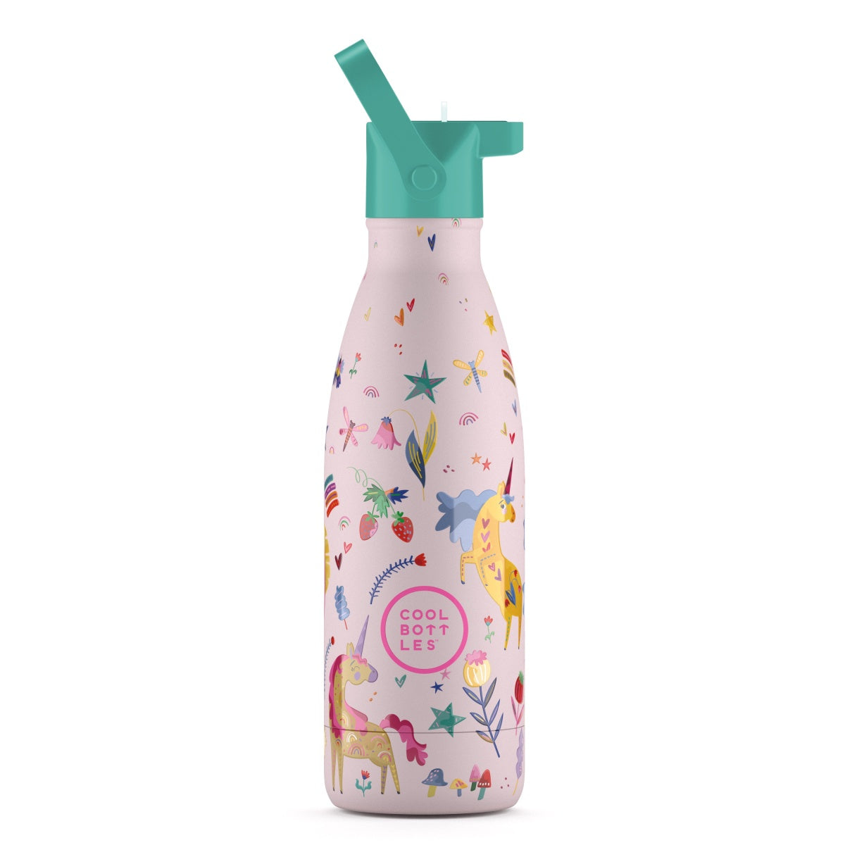 Botella Térmica Cool Bottles Funny Unicorns 350Ml