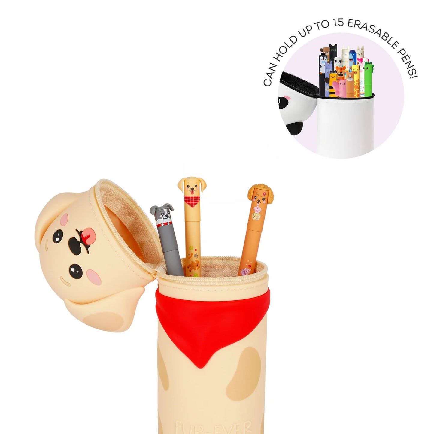 Estojo Silicone Macio Kawaii Cão | Legami