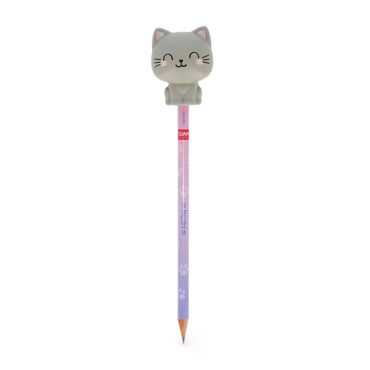 Lápis Anti-Stress Squishy Gato Meow | Legami