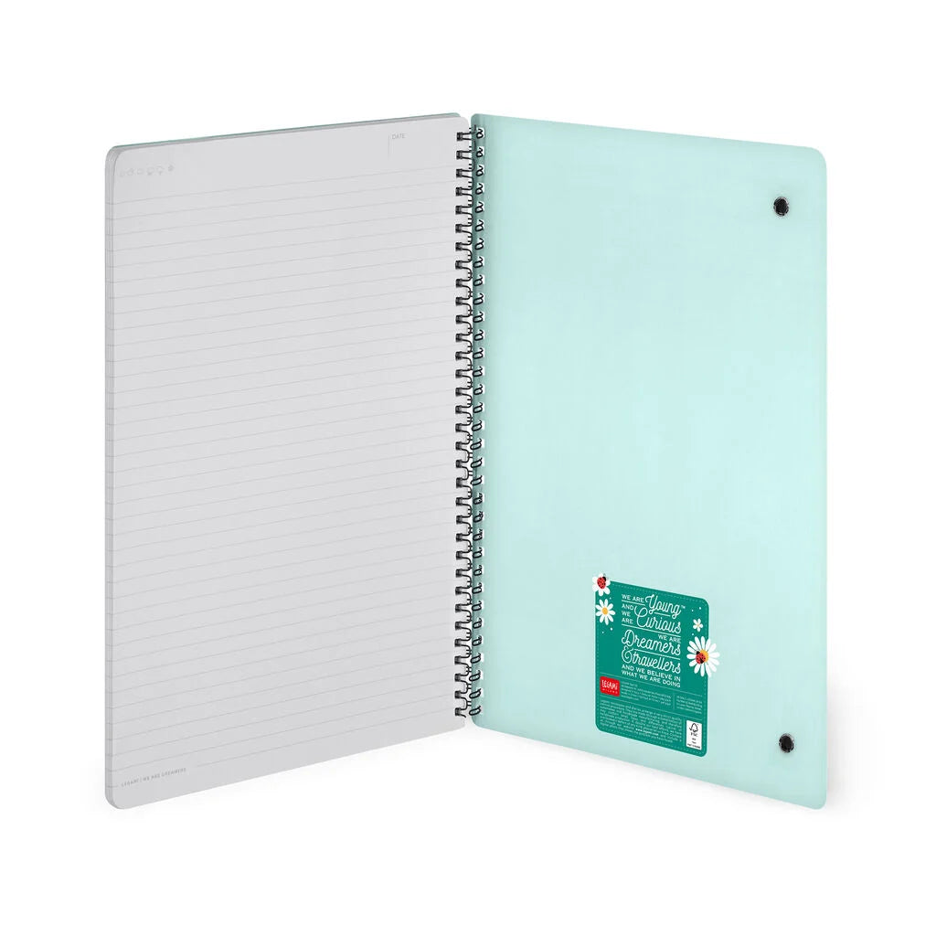 Caderno Espiral Pautado A4 Ladybug - Joaninha | Legami