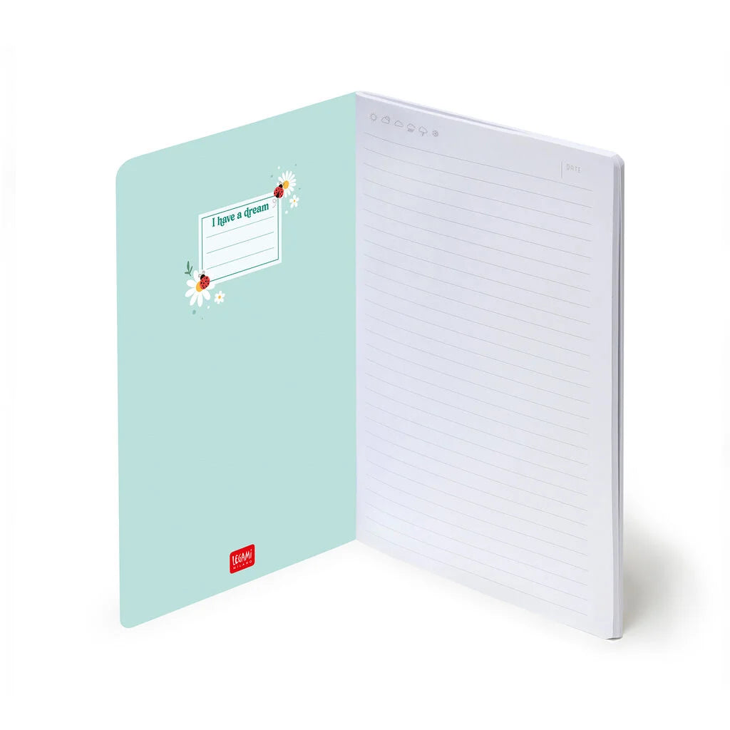 Caderno Pautado A5 Ladybug - Joaninha | Legami