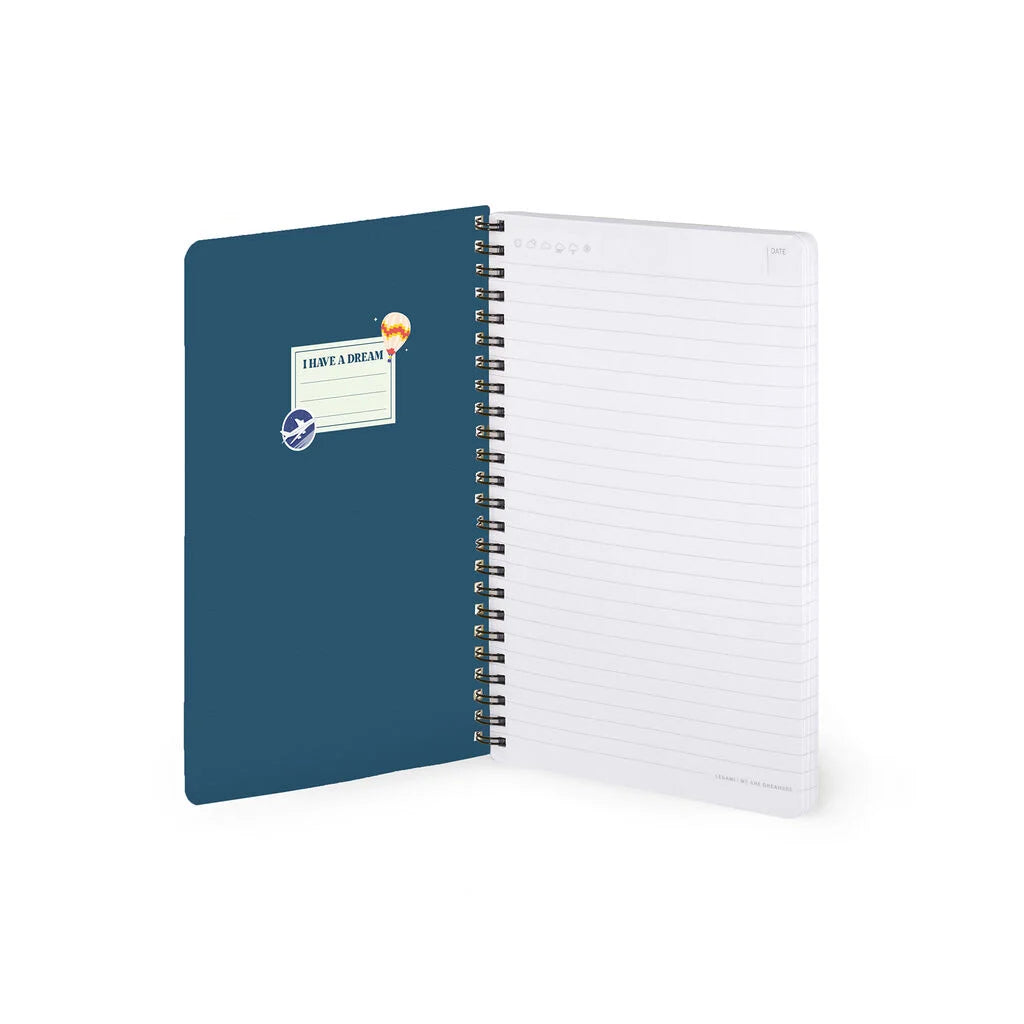 Caderno Espiral Pautado A5 Travel - Viagens | Legami