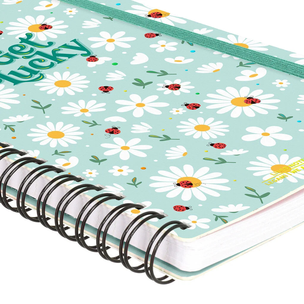 Legami Caderno Espiral Pautado A5 - Ladybug