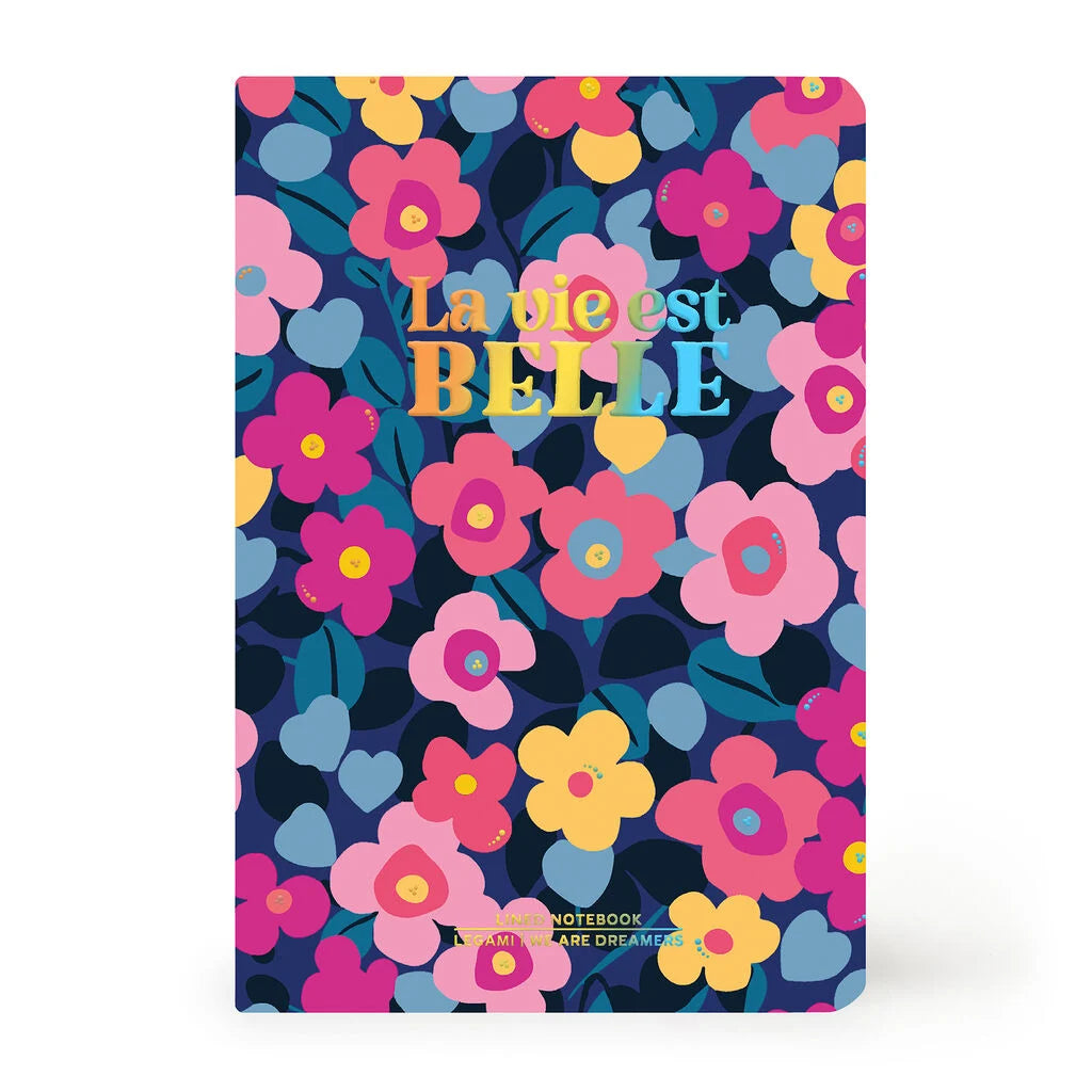 Caderno Pautado A6 Flores (Flowers) | Legami