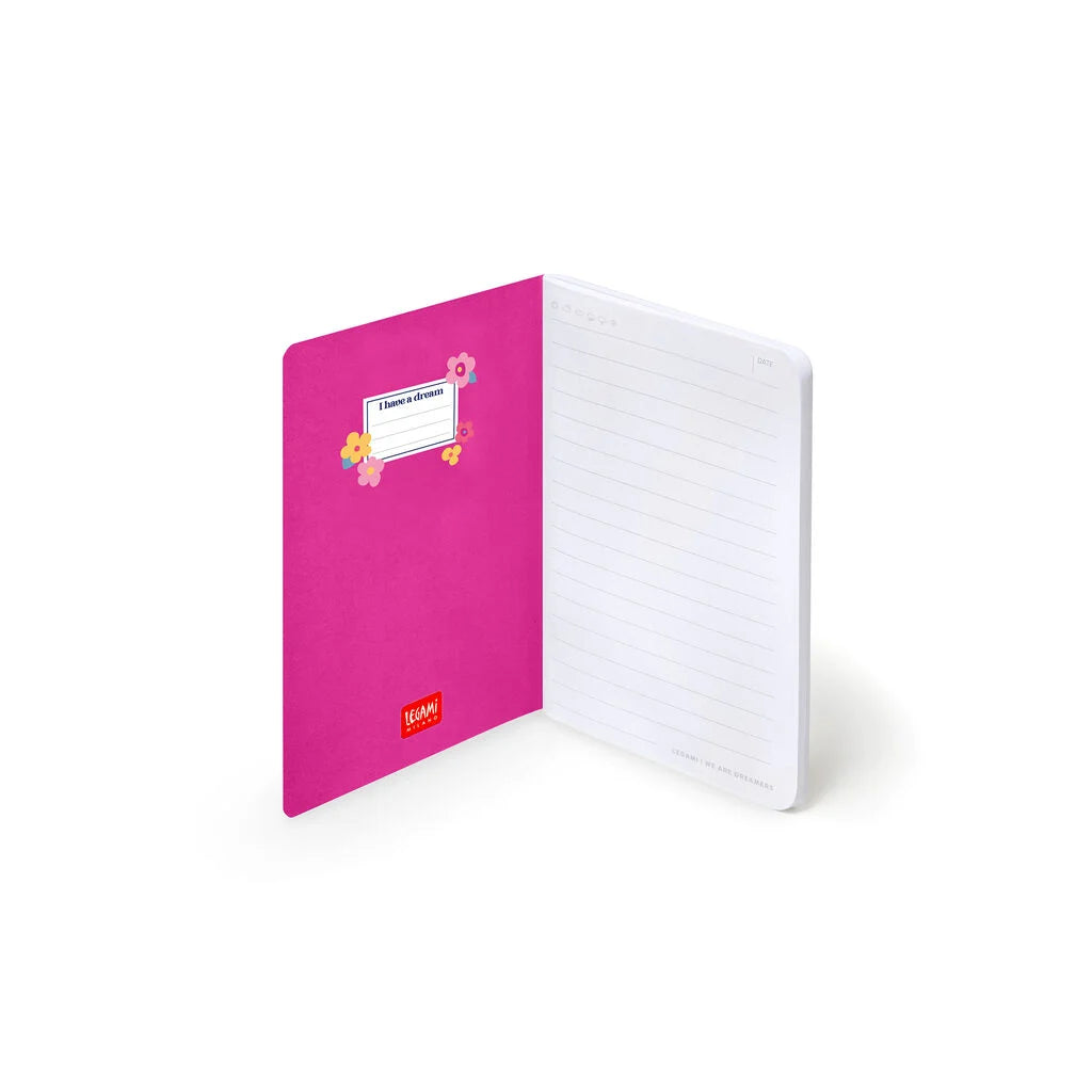 Caderno Pautado A6 Flores (Flowers) | Legami