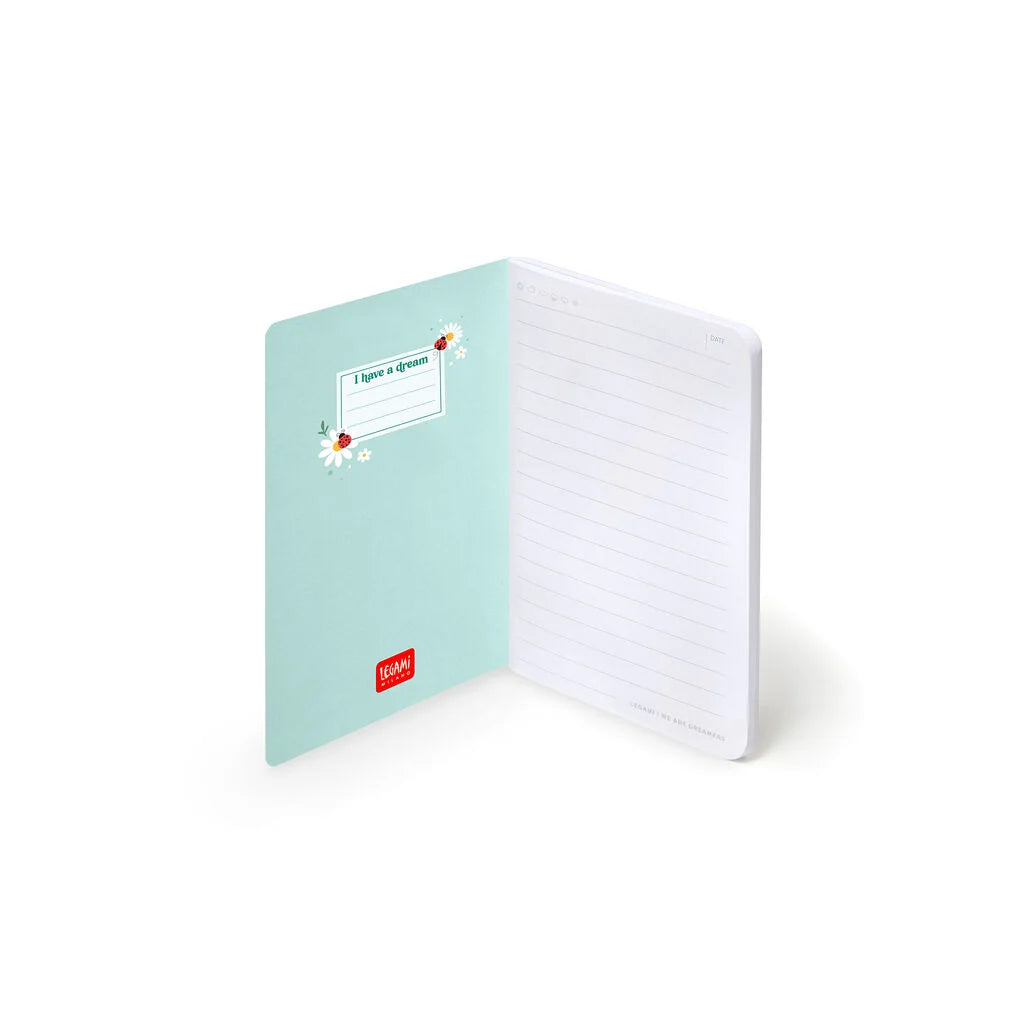 Caderno Pautado A6 Joaninha (Ladybug) | Legami