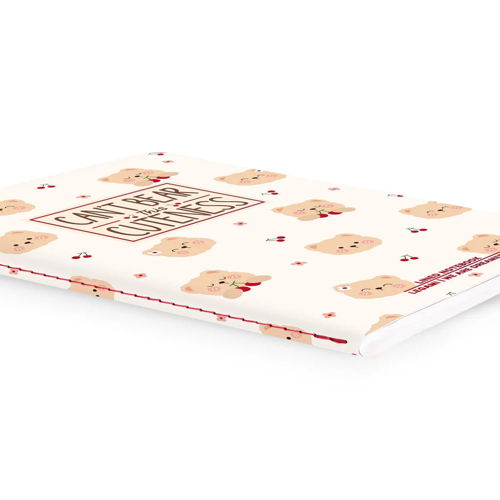 Caderno Pautado A6 Teddy Bear - Urso | Legami