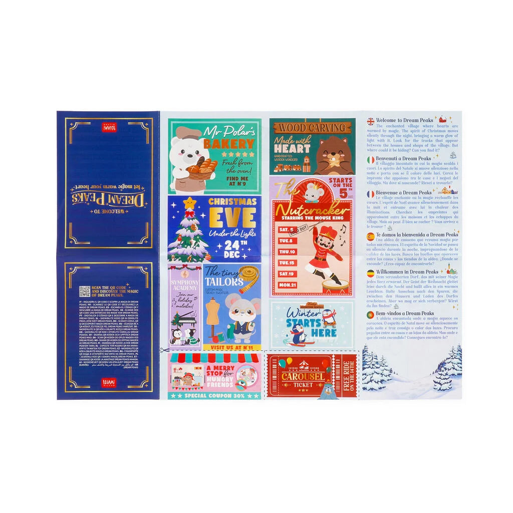 Calendário do Advento Dream Peaks — Pré-venda Limited Edition | Legami