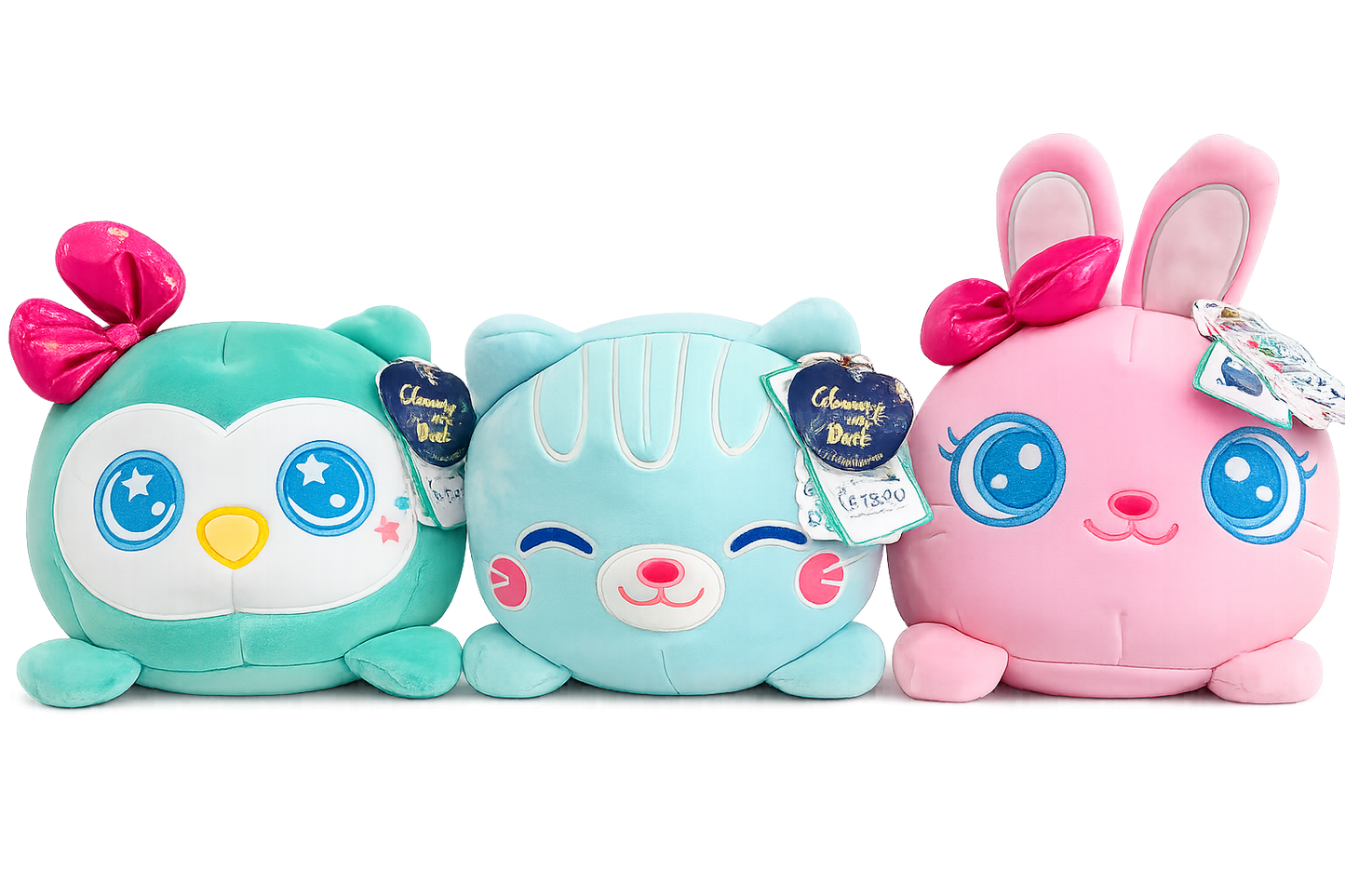 Peluche Supersuave Brilla en la oscuridad TNT