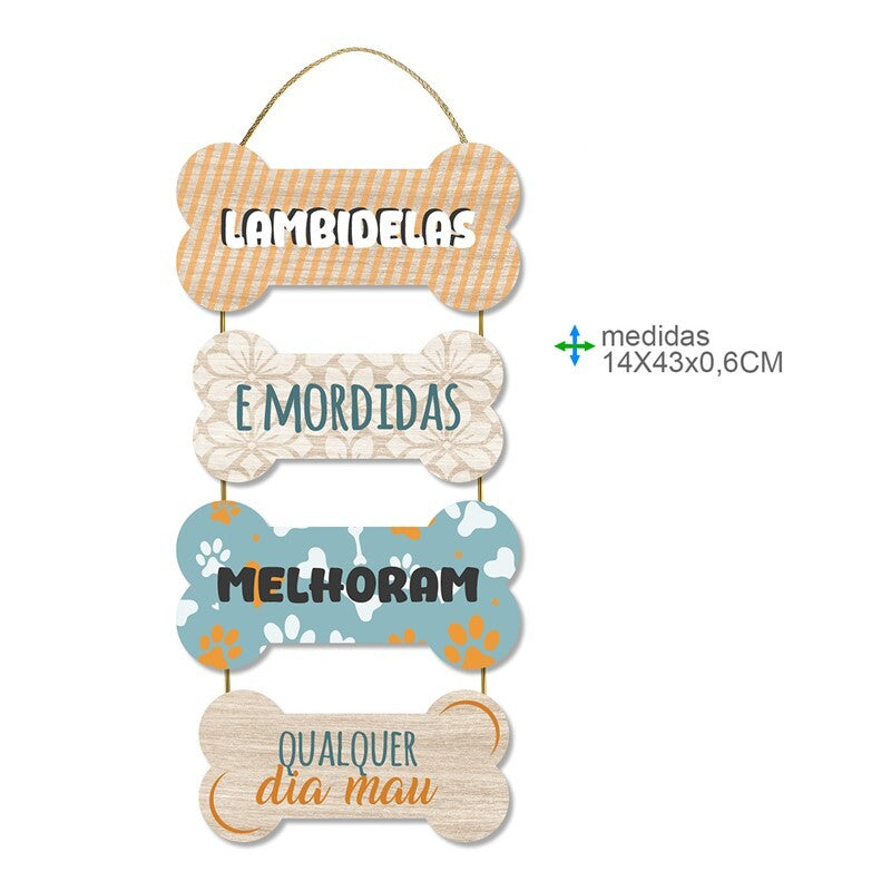 Placa Madeira Decorativa BD-79262