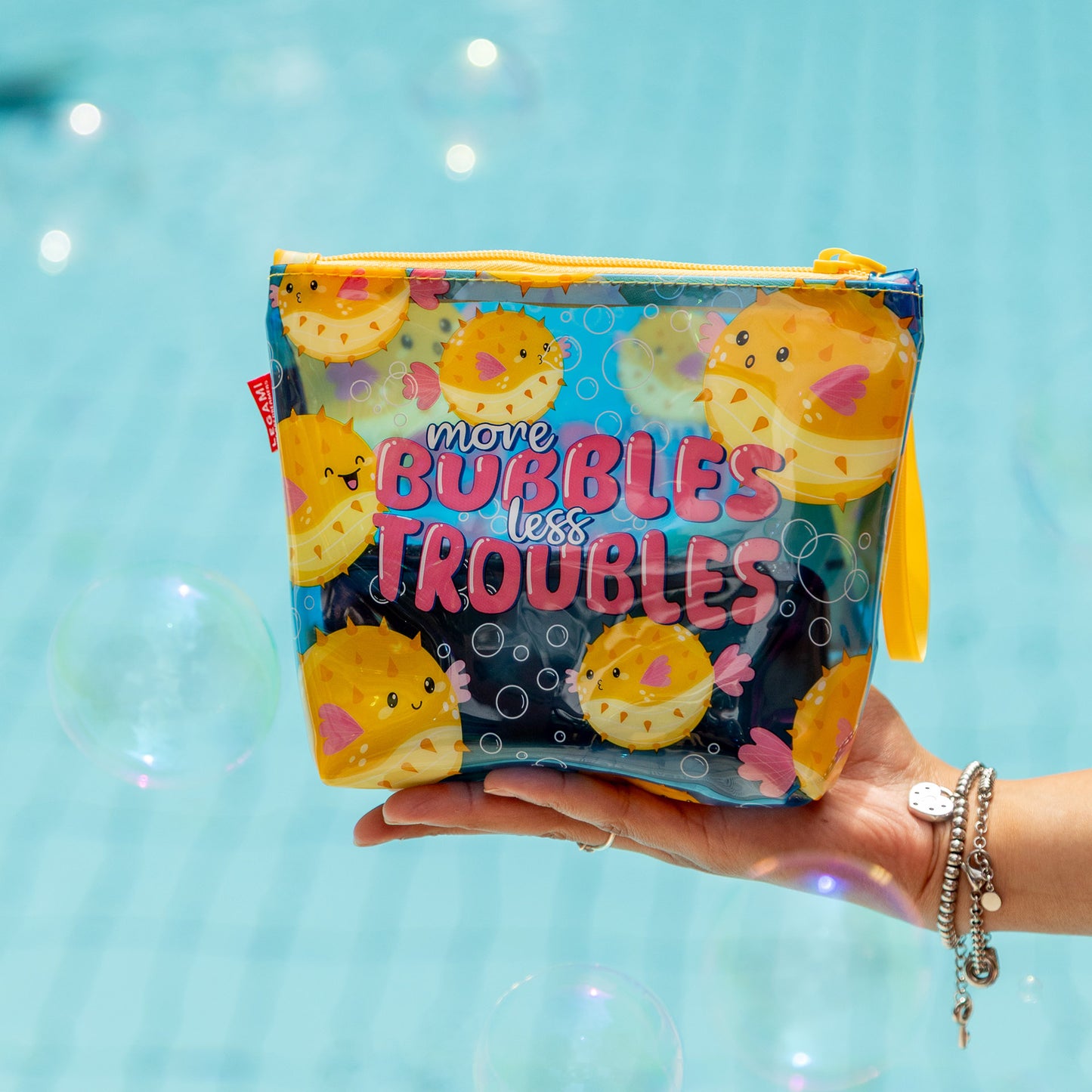 Neceser de playa More Bubbles Less Troubles | Legami