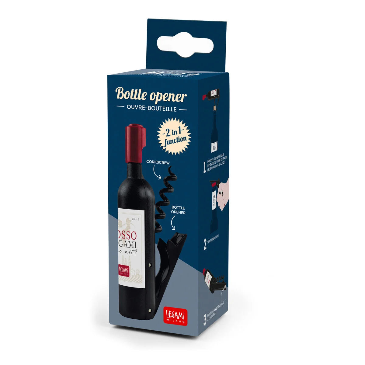 Legami ouvre-bouteille Tire-bouchon