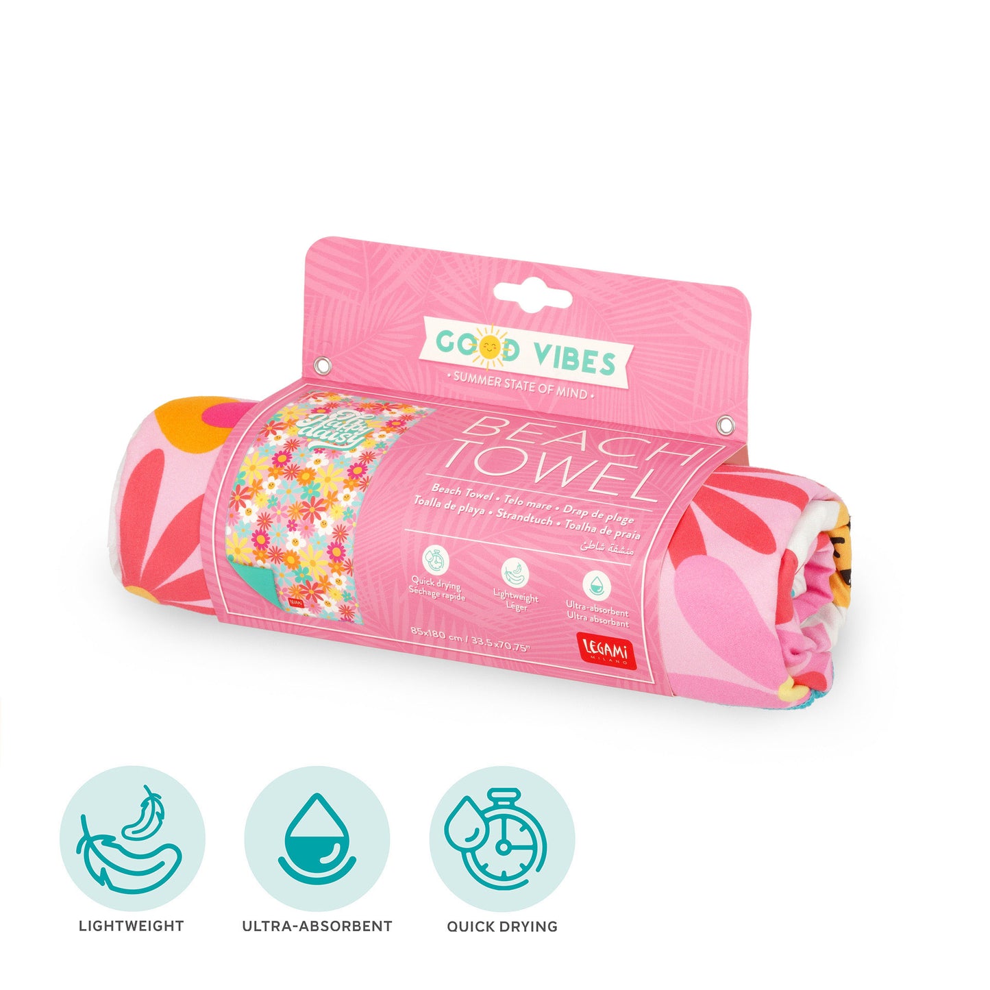Toalla de Playa Oh Happy Daisy | Legami
