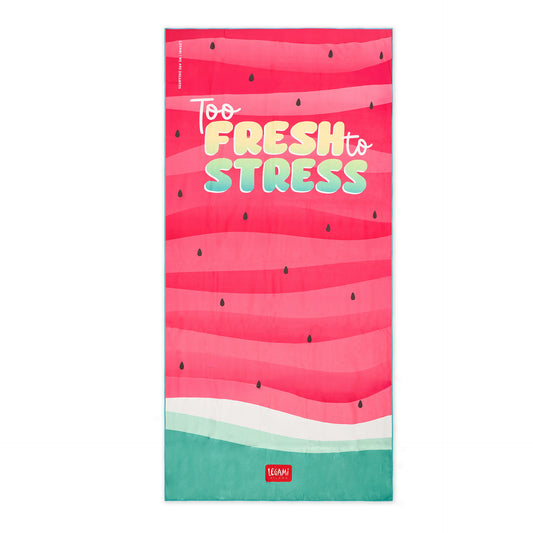 Toalla de playa Too Fresh To Stress | Legami