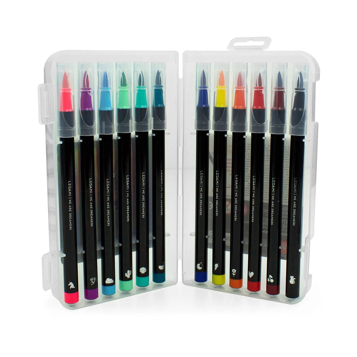 Marcadores De Feltro Com Ponta De Pincel - Bright Colours - Legami