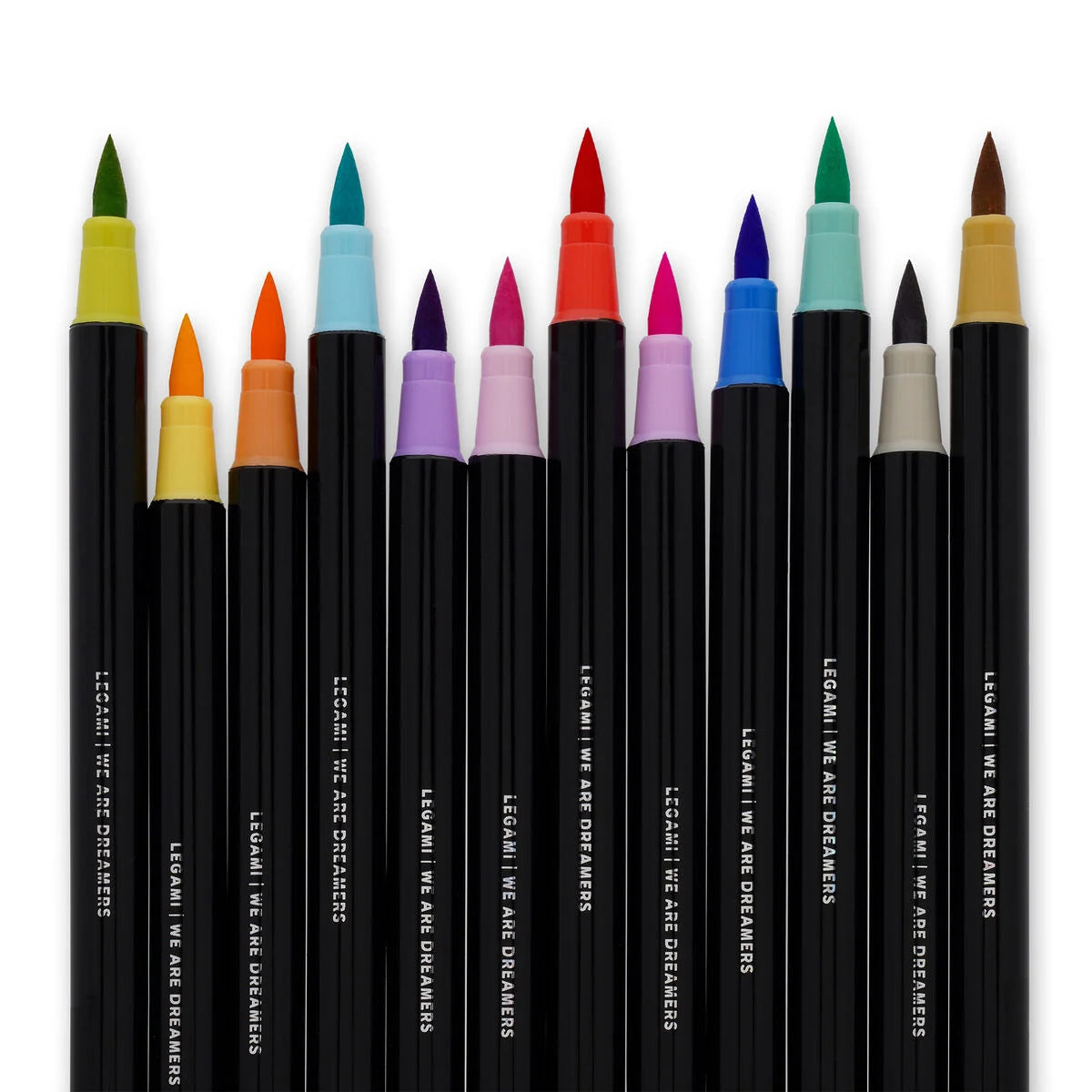 Marcadores De Feltro Com Ponta De Pincel - Pastel Colours - Legami