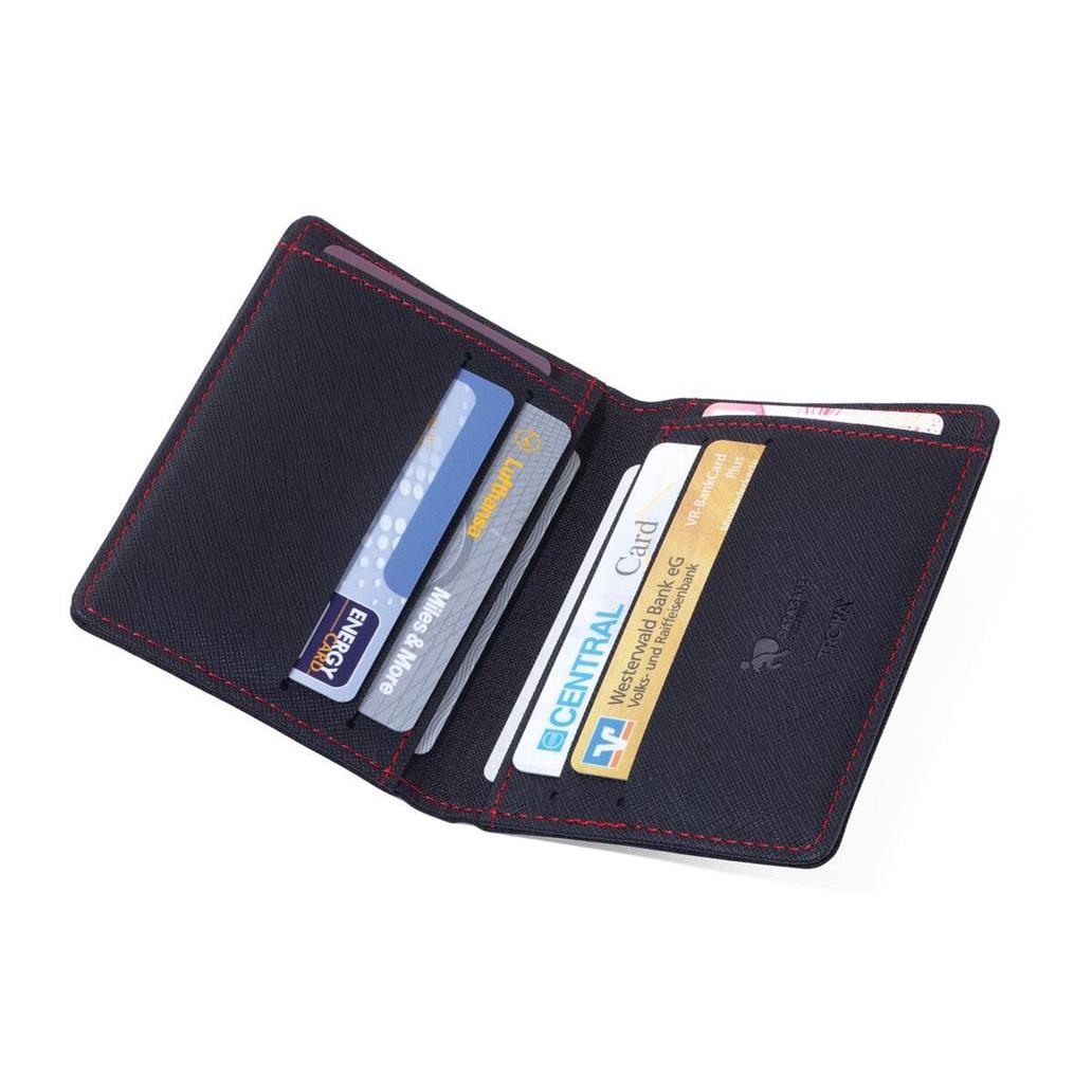 Tarjetero antirrobo Troika 'Card Saver 8.0' - Negro