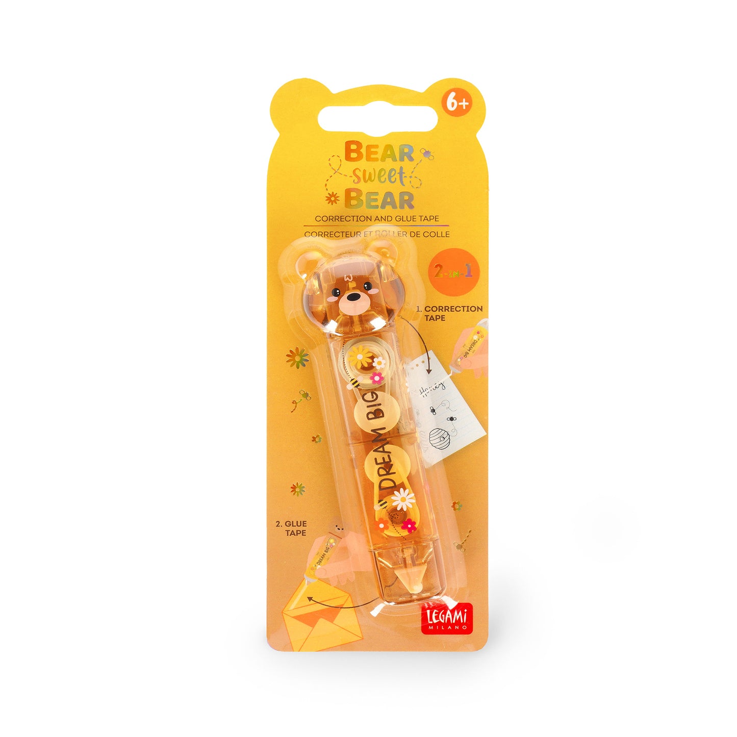 Corrector de cinta Teddy Bear | Legami