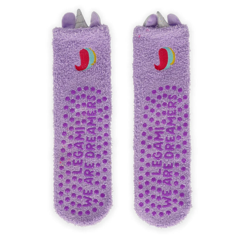 Meias Antiderrapantes It's a Match Unicórnio para Adultos | Legami