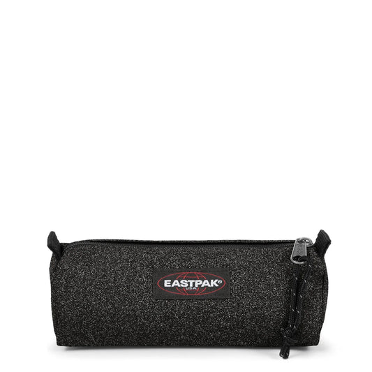 Estojo Eastpak Round - Preto Sparkle com brilho