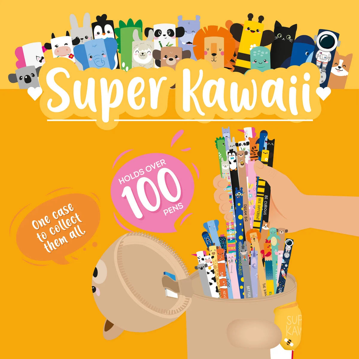 Estojo Super Kawaii Teddy Bear | Legami
