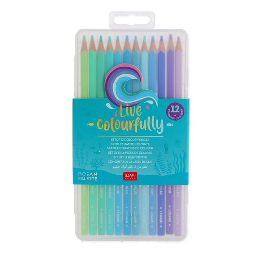 Lápis de Cor Ocean Palette | Legami