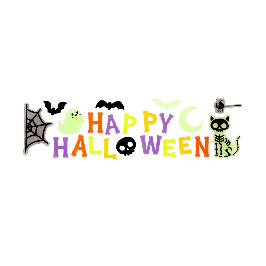 Legami Halloween Conjunto de autocollantes para janelas em gel - Limited Edition