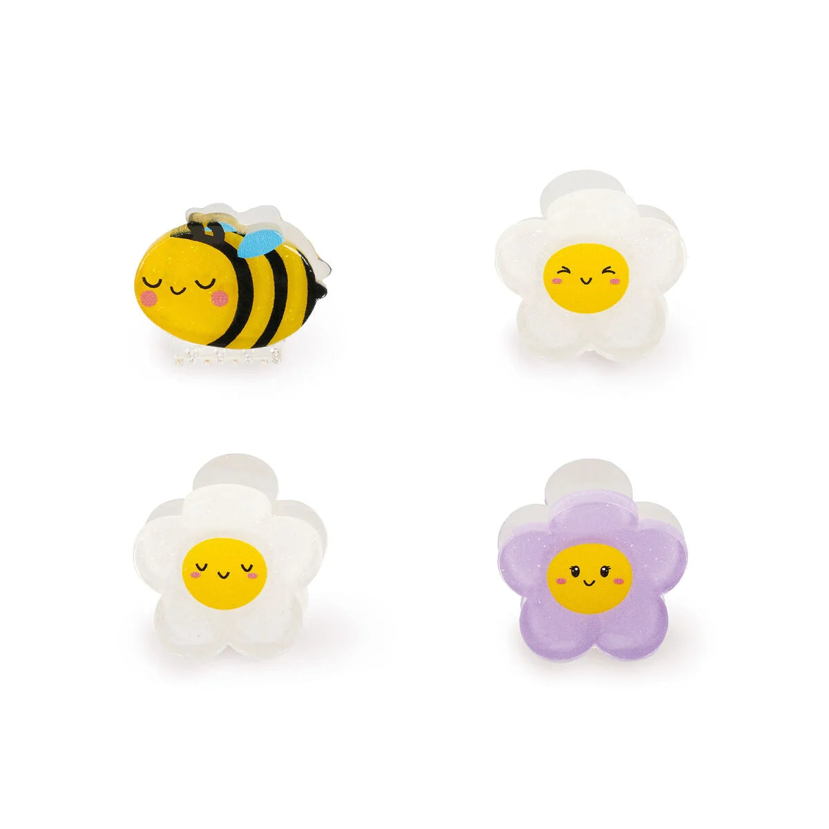 Set de 4 Horquillas para el Pelo Bee Abeja | Legami