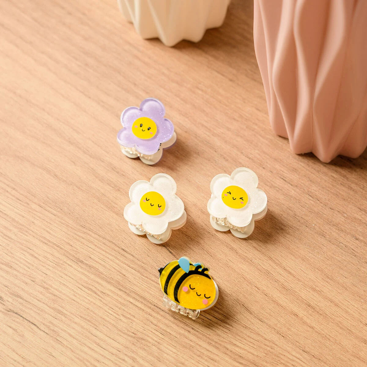 Set de 4 Horquillas para el Pelo Bee Abeja | Legami