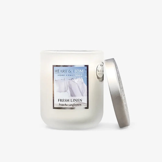Vela 110g Linho Fresco | Heart & Home